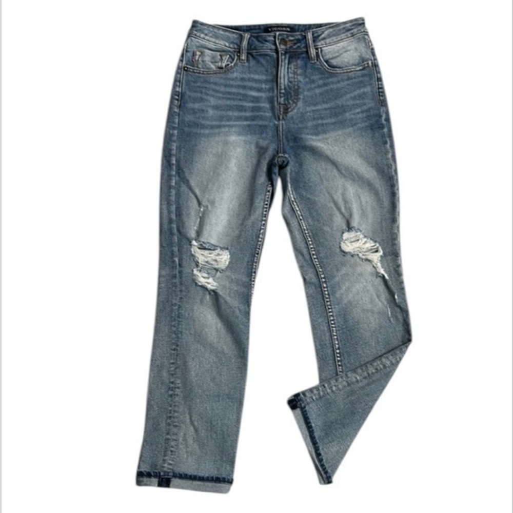 Vigoss Riley relaxed straight leg jeans size 25